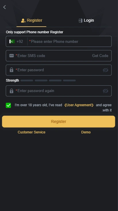 DCC6 LOGIN